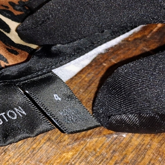 𝅺#35 Worthington Leopard print modern fit ankle length dress pants 4 - Picture 3 of 8